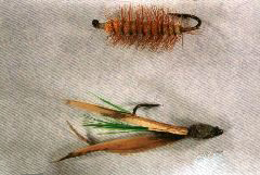 K16 - Ken's Green Wasp - Ken's R&O Wooly Booger - $5 each